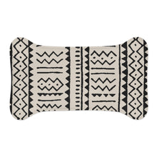 Load image into Gallery viewer, Designer Tribal Art Black and White Pet Feeding Mats