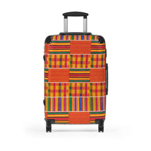 画像をギャラリービューアに読み込む, Designer Tribal Art Kente Style Suitcase