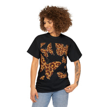 Load image into Gallery viewer, Butterfly Animal Print Designer Unisex Heavy Cotton Tee