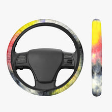 Cargar imagen en el visor de la galería, Tye Dyed Designer Steering Wheel Cover