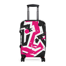 Laden Sie das Bild in den Galerie-Viewer, Designer Tribal Pink Takeover Suitcase