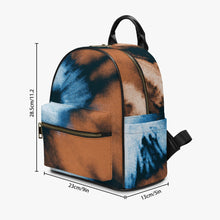 Carica l&#39;immagine nel visualizzatore di Gallery, Designer Tye Dyed  PU Backpack