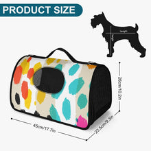 Load image into Gallery viewer, Tribal Color Block  Pet Carrier Bag