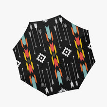 Load image into Gallery viewer, Desginer Tribal Art Style. Automatic UV Protection Umbrella