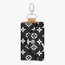 Load image into Gallery viewer, Designer Black and White Key Holder Case