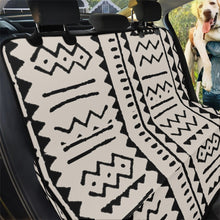 이미지를 갤러리 뷰어에 로드 , Designer Tribal Black and White Pet Seat Cover