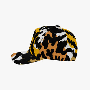 Designer Animal Print Baseball Caps