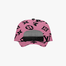 이미지를 갤러리 뷰어에 로드 , Designer Pink &amp; Black  Baseball Caps
