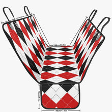 이미지를 갤러리 뷰어에 로드 , Designer Argyle Pet Seat Cover