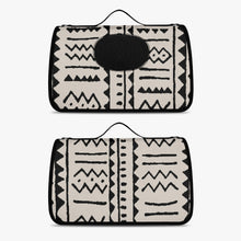 Load image into Gallery viewer, Tribal Black &amp; White Designer Pet Carrier Bag