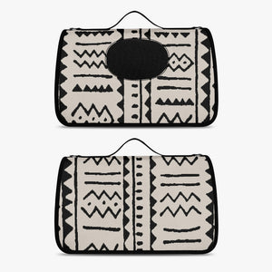 Tribal Black & White Designer Pet Carrier Bag