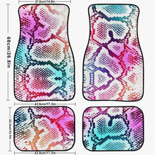 Carica l&#39;immagine nel visualizzatore di Gallery, Animal Print Designer Car Floor Mats - 4Pcs