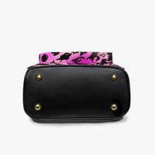Cargar imagen en el visor de la galería, Designer Purple Style Animal Print  PU Backpack