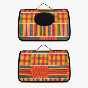 Kente African Style  Pet Carrier Bag