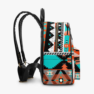 Designer Tribal Art PU Backpack