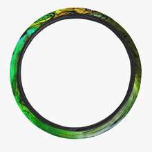 Load image into Gallery viewer, Green Animal Print.Steering Wheel Cover