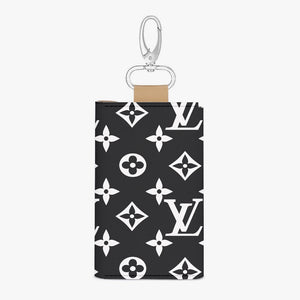 Designer Black and White Key Holder Case