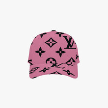Charger l&#39;image dans la galerie, Designer Pink &amp; Black  Baseball Caps