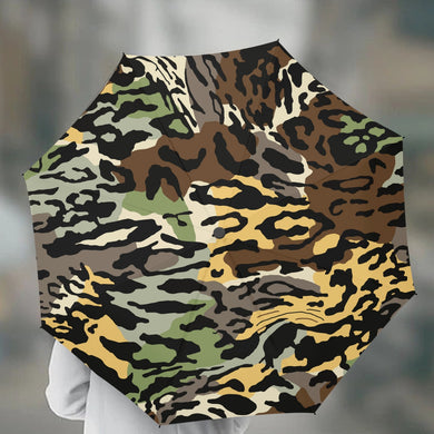 Designer Camouflage Style Automatic UV Protection Umbrella