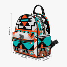 Laden Sie das Bild in den Galerie-Viewer, Designer Tribal Art PU Backpack