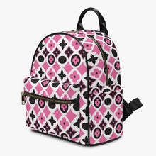 Load image into Gallery viewer, Designer Pink  PU Backpack