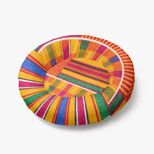 Charger l&#39;image dans la galerie, Kente Style Round Size Pet Bed