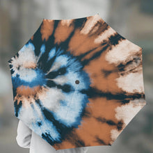 Load image into Gallery viewer, Designer Tye Dyed Style. Automatic UV Protection Umbrella