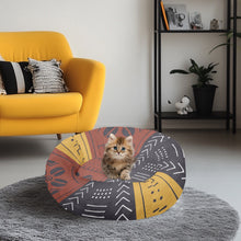 Cargar imagen en el visor de la galería, Tribal Art Round Pet Bed