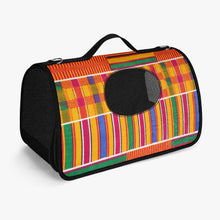 画像をギャラリービューアに読み込む, Kente African Style  Pet Carrier Bag