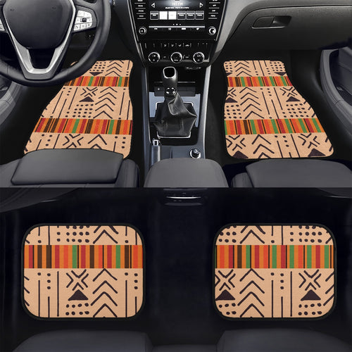 Tribal Art  Car Floor Mats - 4Pcs