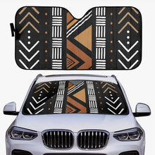 Load image into Gallery viewer, Tribal Art Designer  Car Windshield Sun Shade