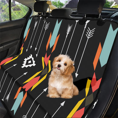 Designer Tribal Black Pet Seat Cover