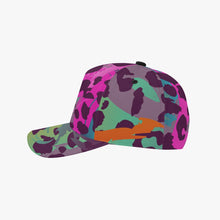 이미지를 갤러리 뷰어에 로드 , Designer Animal Print Baseball Caps