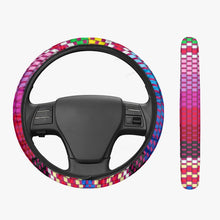 Load image into Gallery viewer, Tribal Art Designer Steering Wheel Cover