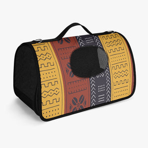 Tribal Art Designer. Pet Carrier Bag