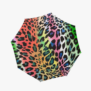 Designer Animal Print Style Automatic UV Protection Umbrella