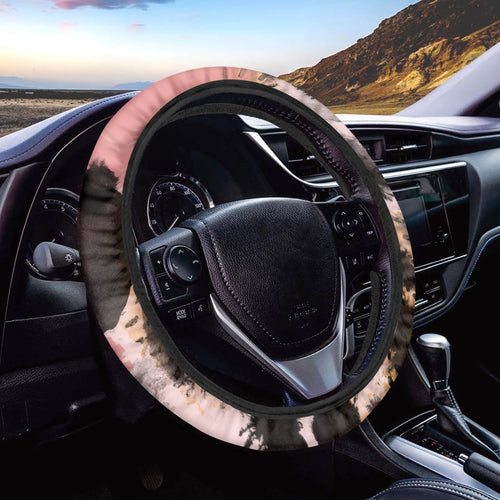 Tribal Art Animal Print Steering Wheel Cover
