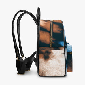 Designer Tye Dyed  PU Backpack