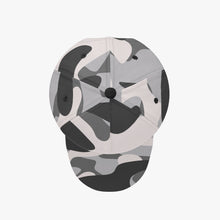 이미지를 갤러리 뷰어에 로드 , Gray Camouflage Baseball Caps