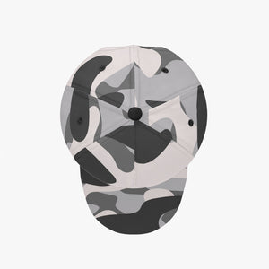 Gray Camouflage Baseball Caps