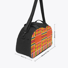 Carica l&#39;immagine nel visualizzatore di Gallery, Designer African Kente Style Travel Luggage Bag