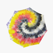 이미지를 갤러리 뷰어에 로드 , Designer Tye Dyed Style Automatic UV Protection Umbrella