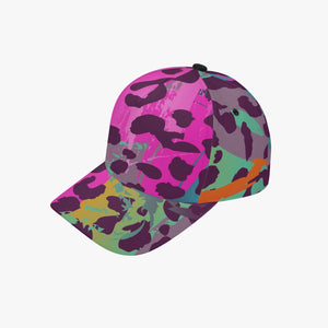 Designer Animal Print Baseball Caps