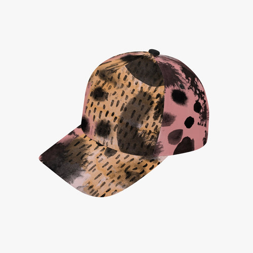 Designer Animal Print Baseball Caps