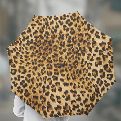 Designer Animal Print Style  Automatic UV Protection Umbrella