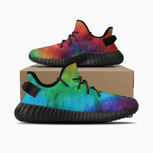 Load image into Gallery viewer, Tribal Tye Dyed Adult Unisex Mesh Knit Sneakers