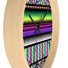 Load image into Gallery viewer, Simply Tribal Art Designer Wall clock