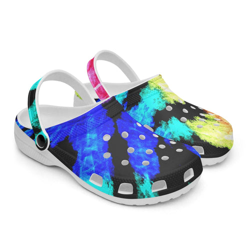 Tye Dyed Clogs