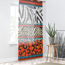 Laden Sie das Bild in den Galerie-Viewer, Simply Tribal Art Designer Window Curtain