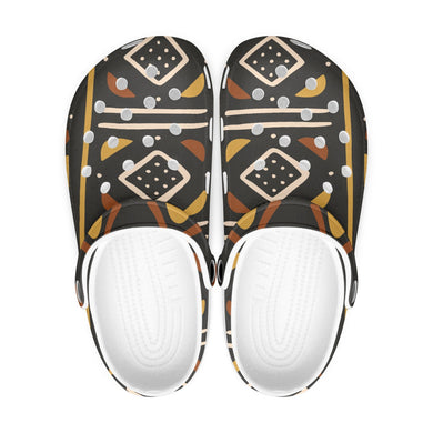 Tribal Mudcloth Style Clogs